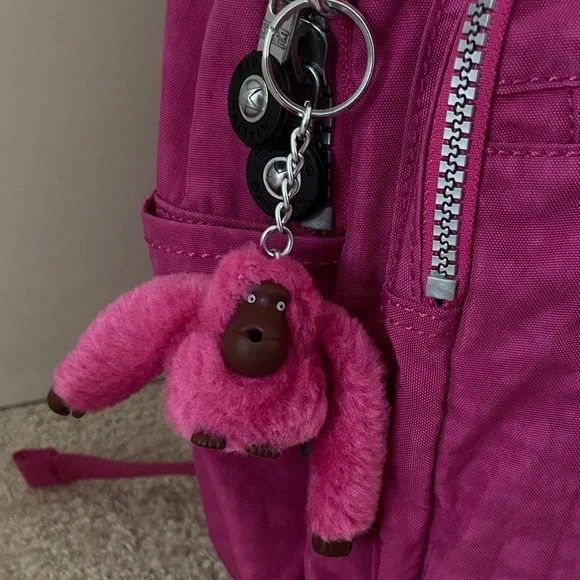 Kipling Fuchsia Mini Backpack - Picture 2 of 10